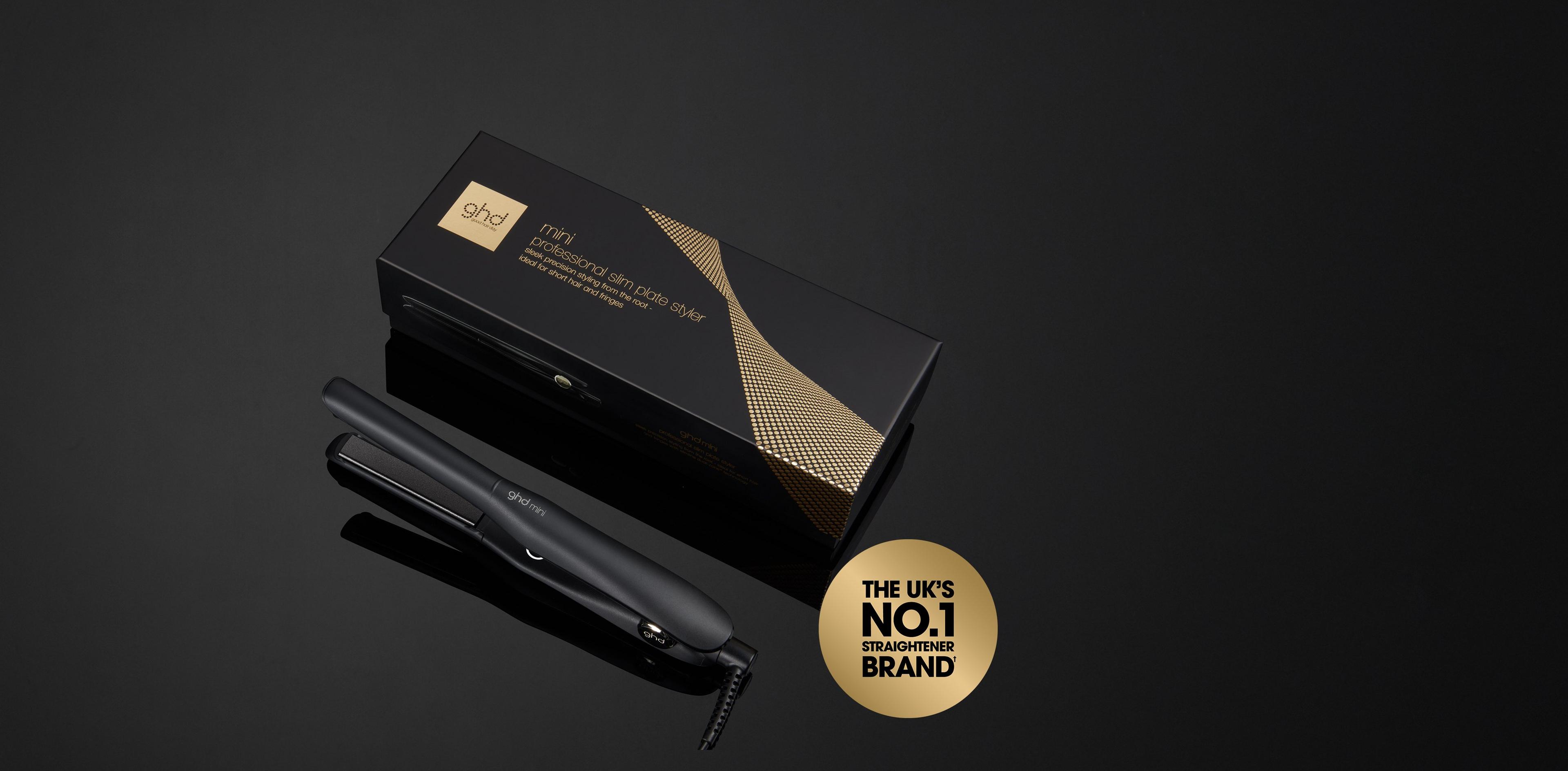 GHD MINI SLIM HAIR STRAIGHTENER (15MM PLATE) BLACK
