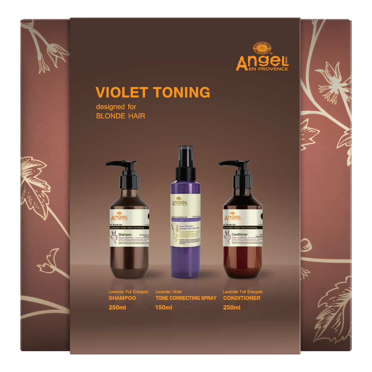 Angel Violet tone  pack with helichrysum hydration cream