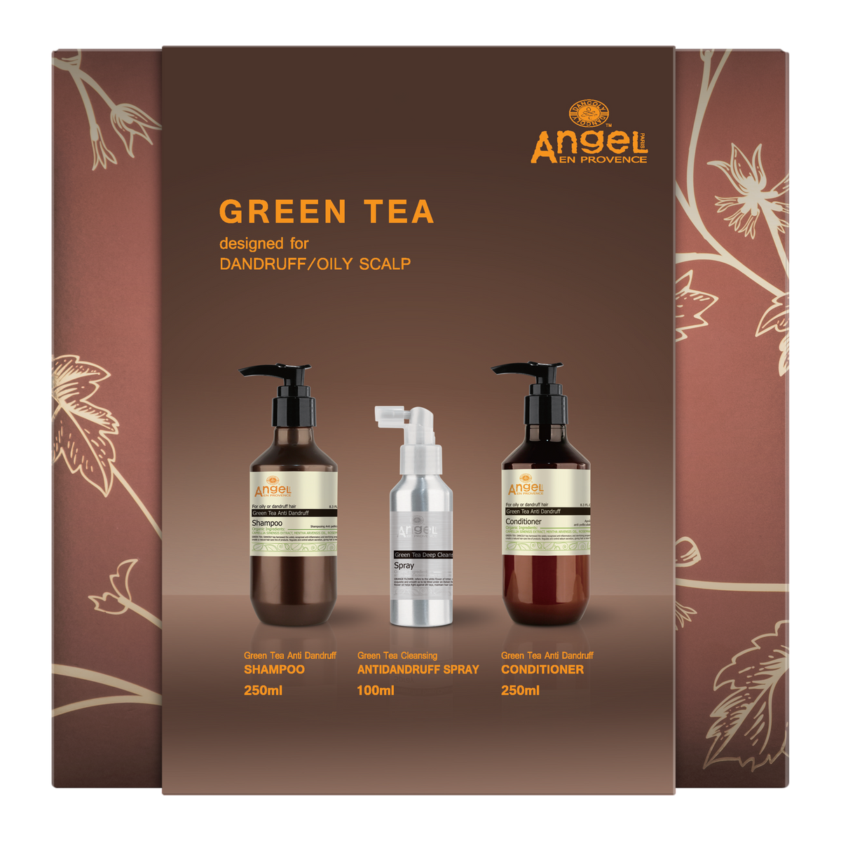 Angel Green Tea  pack with Deep cleansing spray