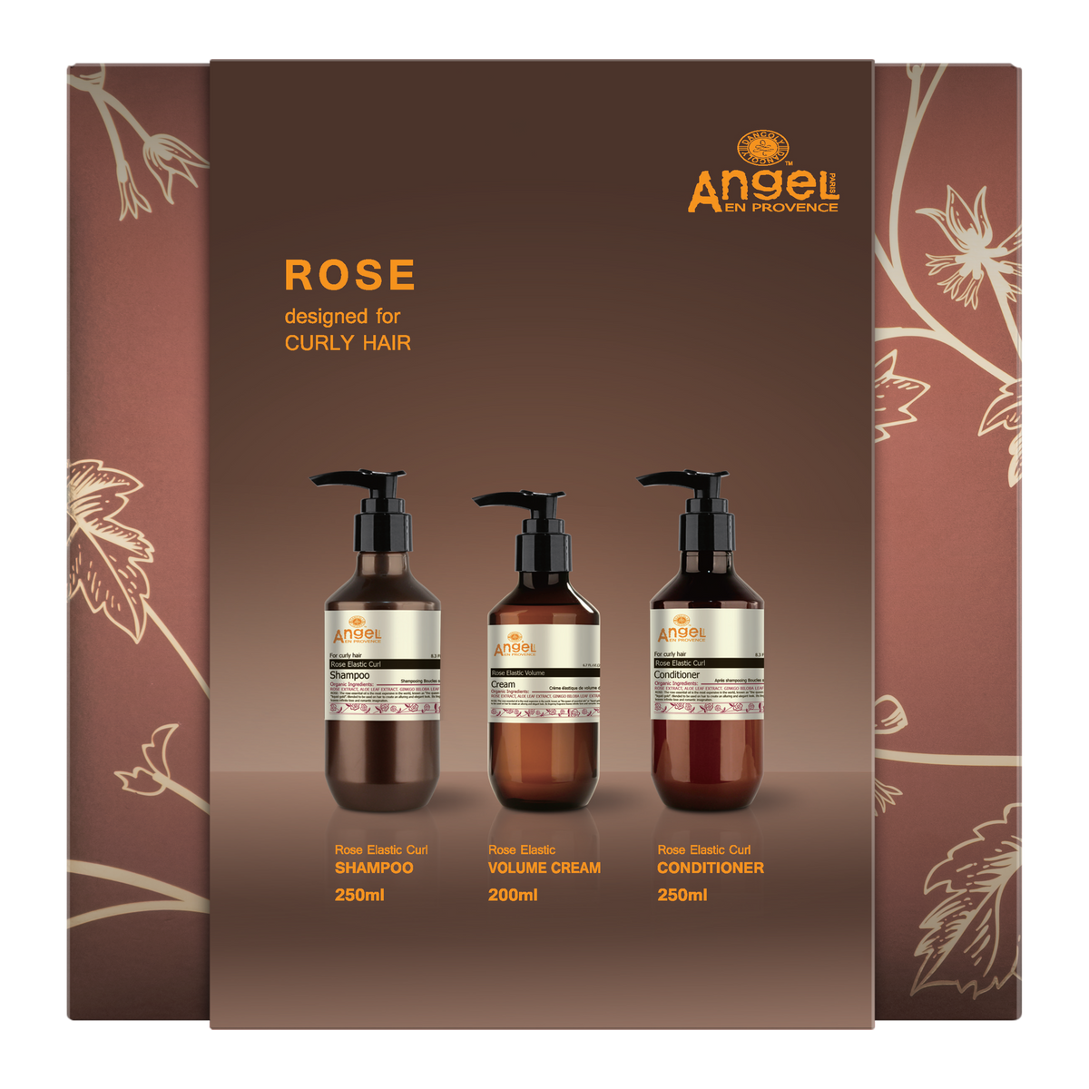 Angel Rose pack with Rose volume cream