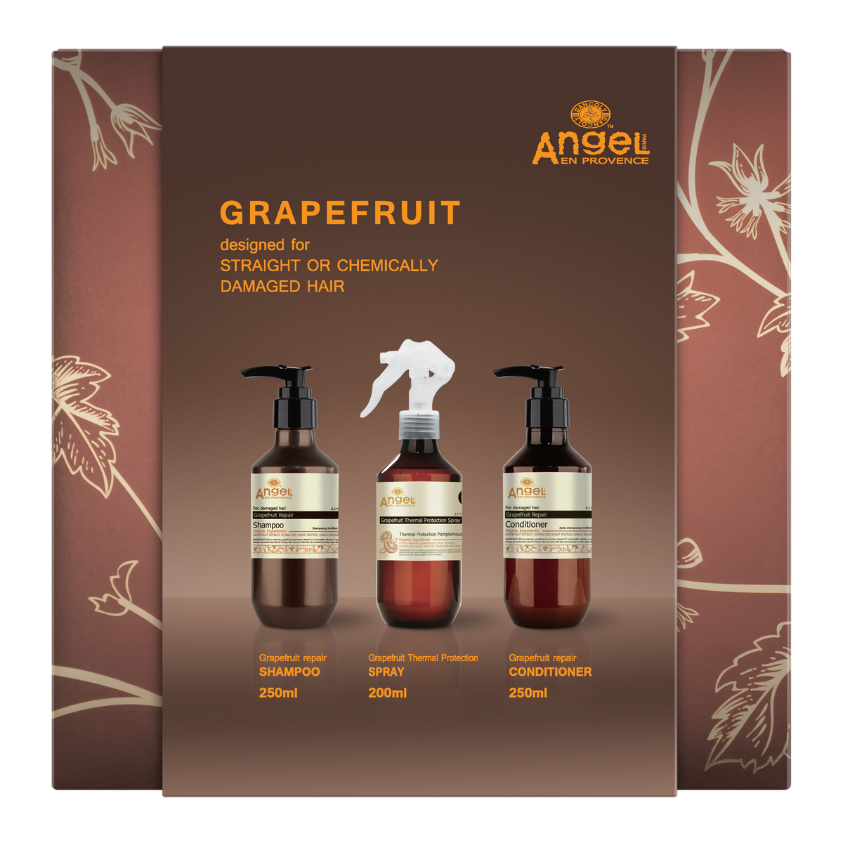 Angel Grapefruit pack with Thermal protection spray