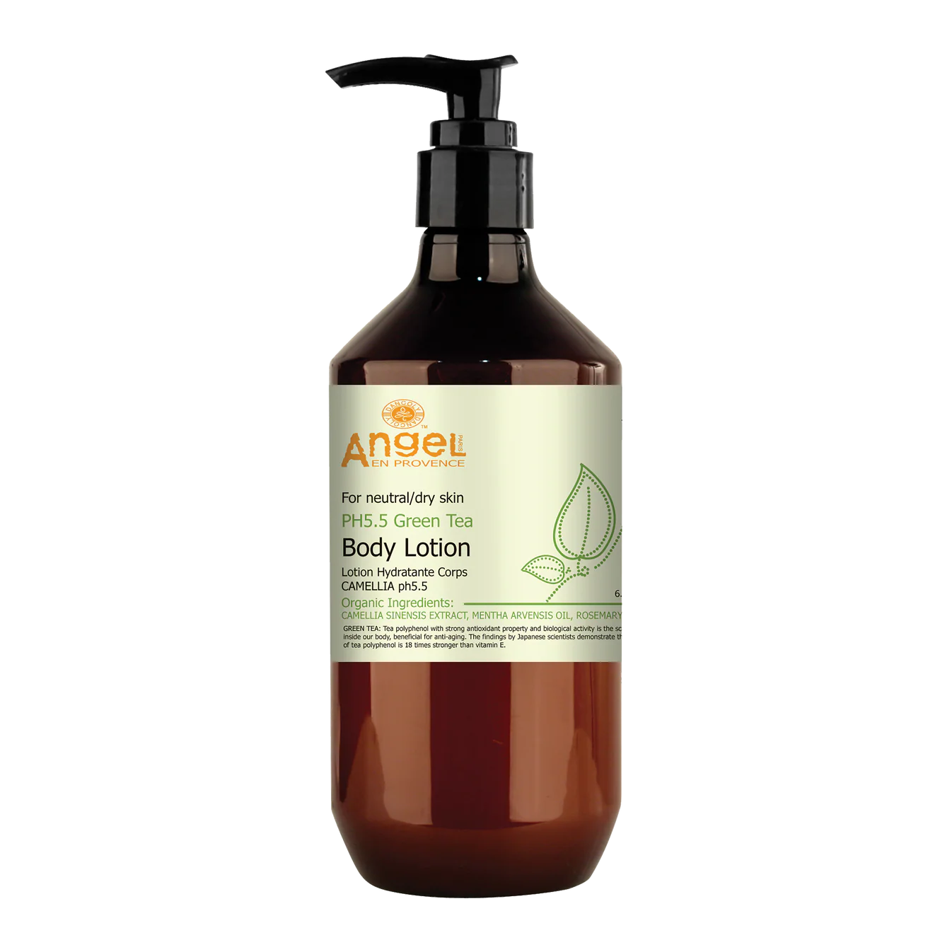 Angel EN PROVENCE Green Tea Body Lotion PH5.5