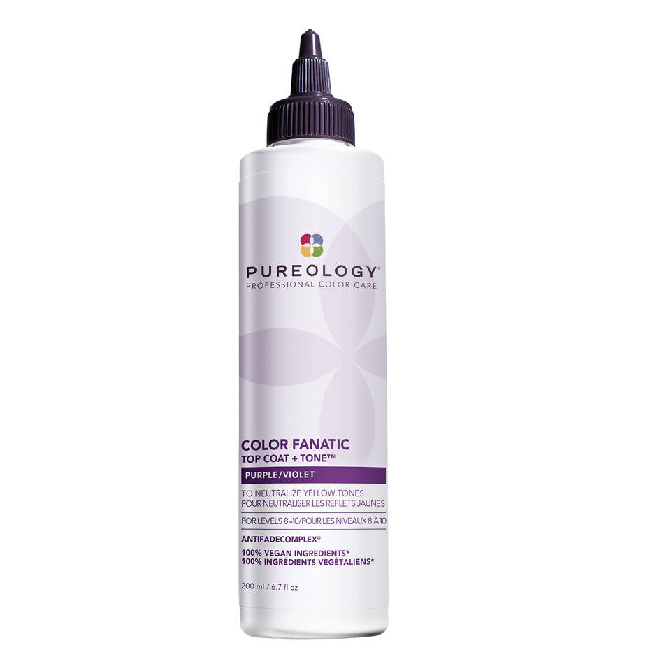 Pureology Color Fanatic hair product bottle on a white background