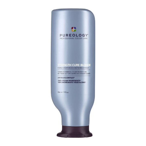 Pureology shampoo bottle on a white background