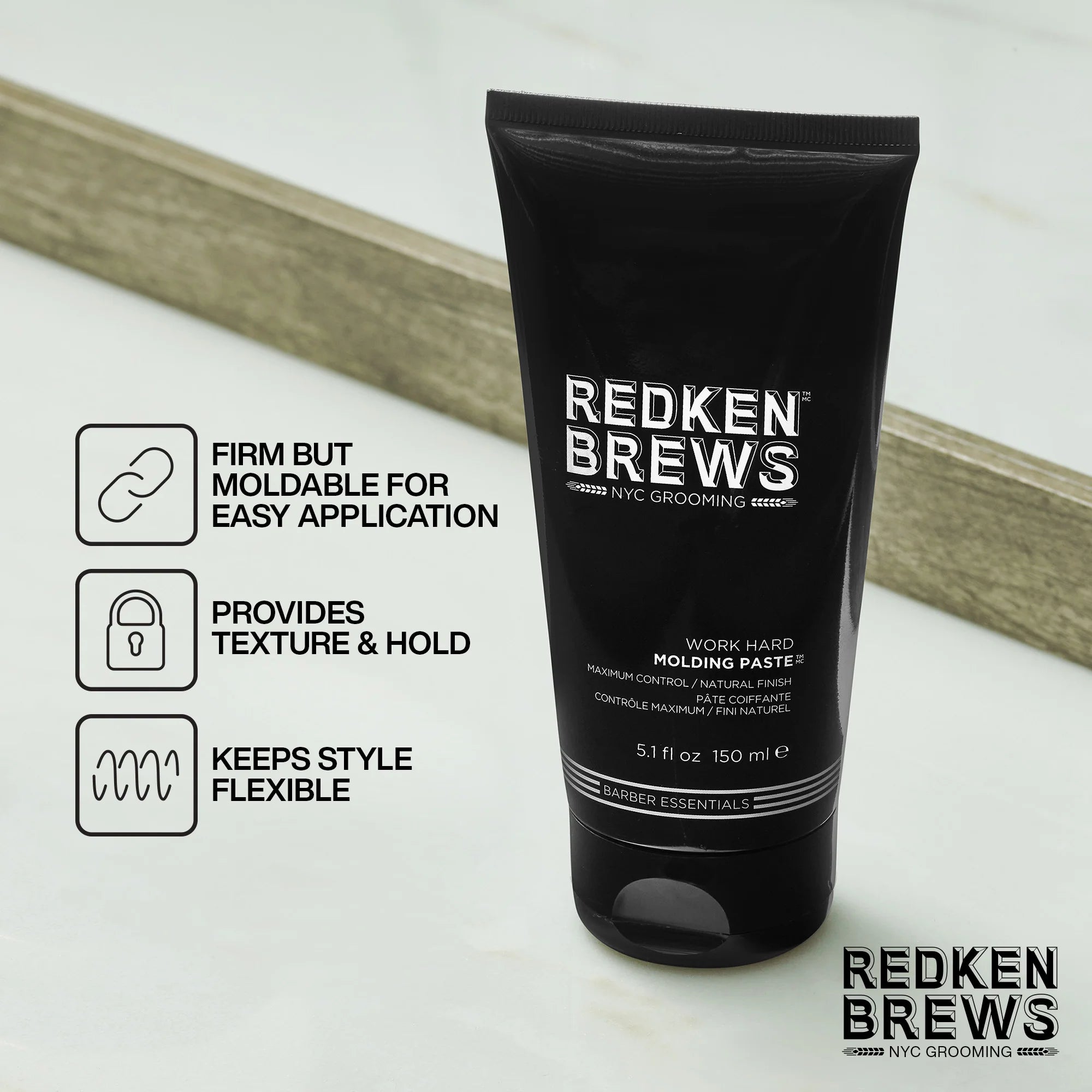 REDKEN BREWS WOHARD MOLDING PASTE