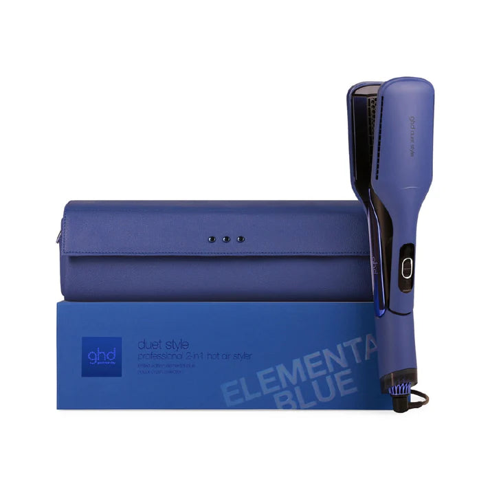 GHD DUET STYLE HOT AIR STYLER IN ELEMENTAL BLUE CRUSH