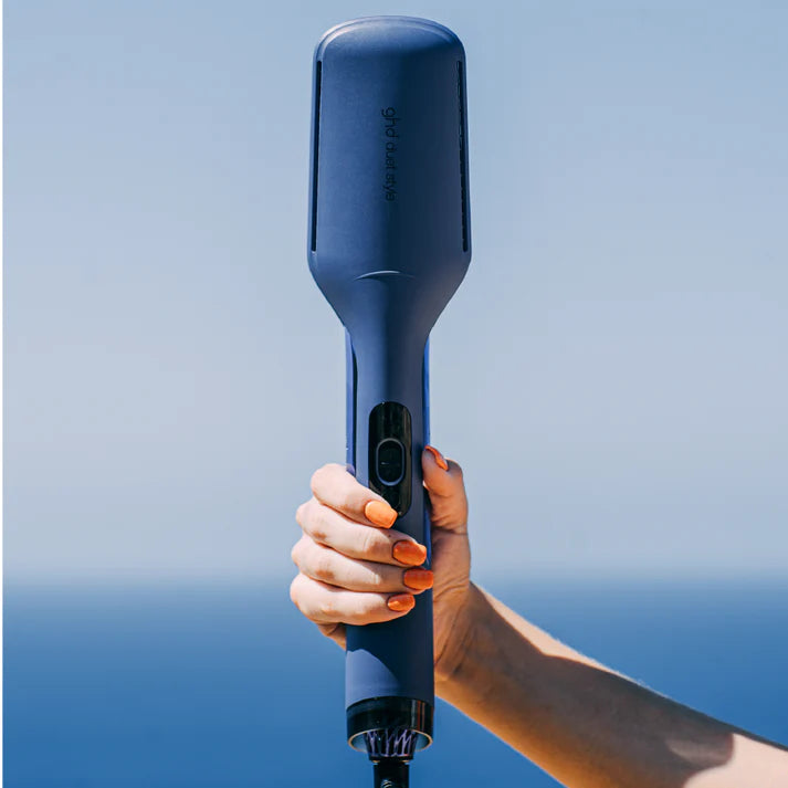 GHD DUET STYLE HOT AIR STYLER IN ELEMENTAL BLUE CRUSH