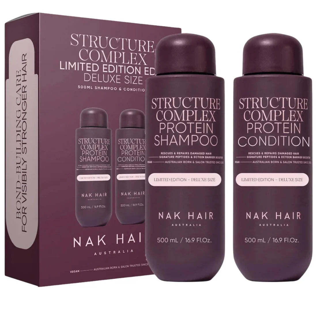 Nak Structure Complex 500ml Duo - Shampoo & Conditioner