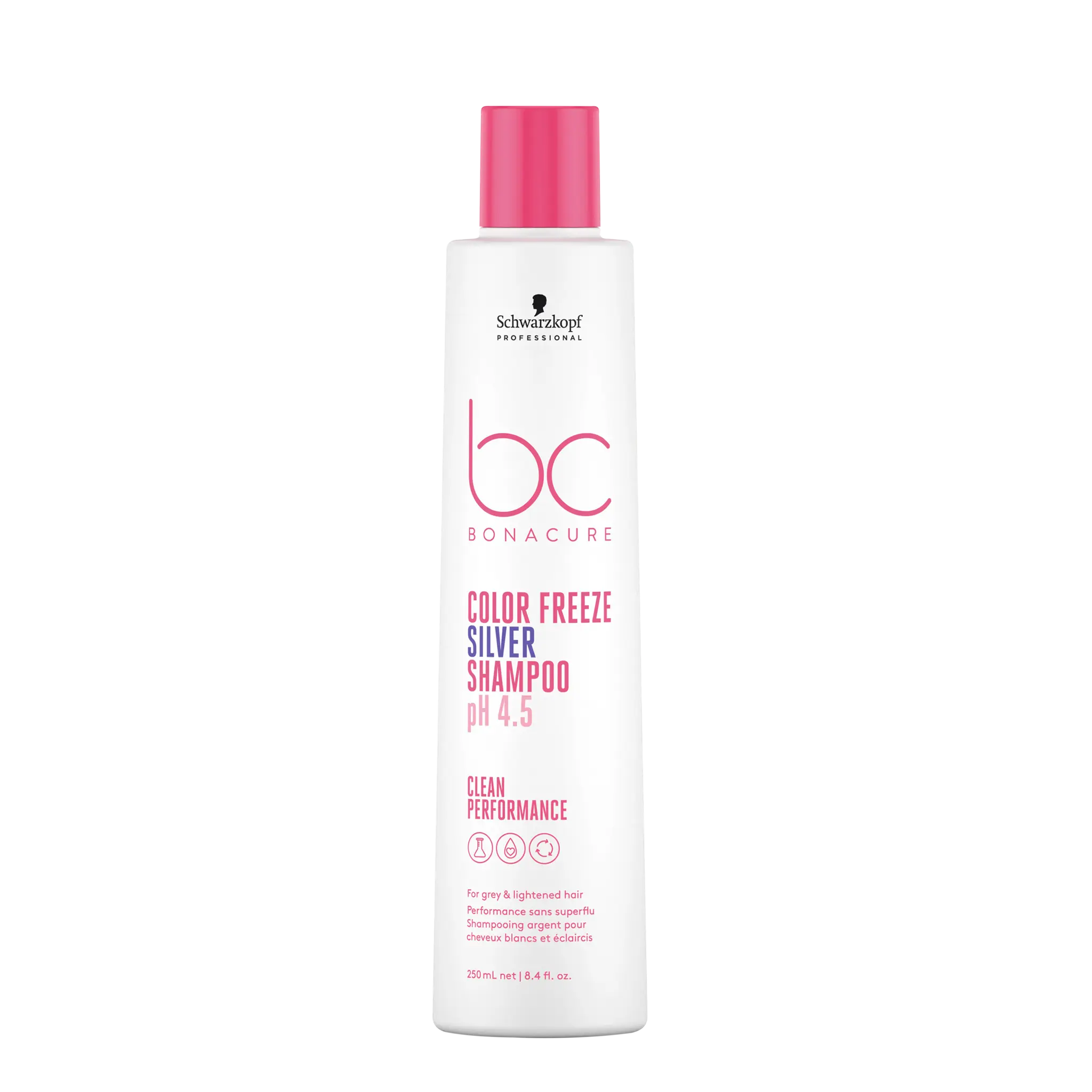 Schwarzkopf BC BONACURE CLEAN PERFORMANCE PH 4.5 COLOR FREEZE SILVER SHAMPOO
