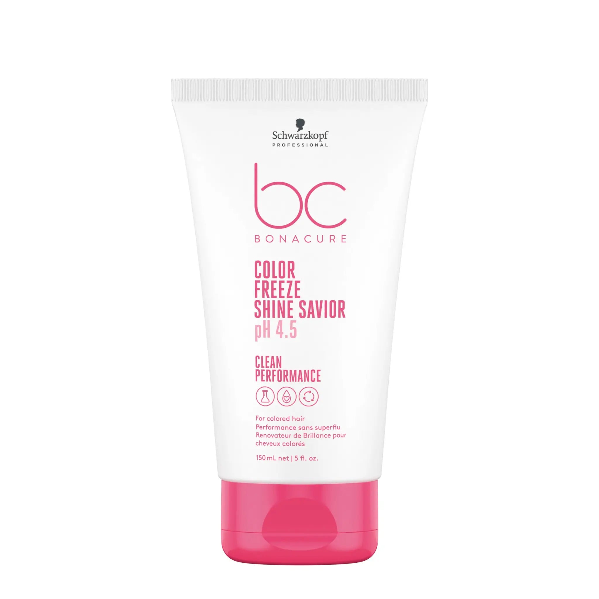 SCHWARZKOPF BC BONACURE CLEAN PERFORMANCE PH 4.5 COLOR FREEZE SHINE SA ...