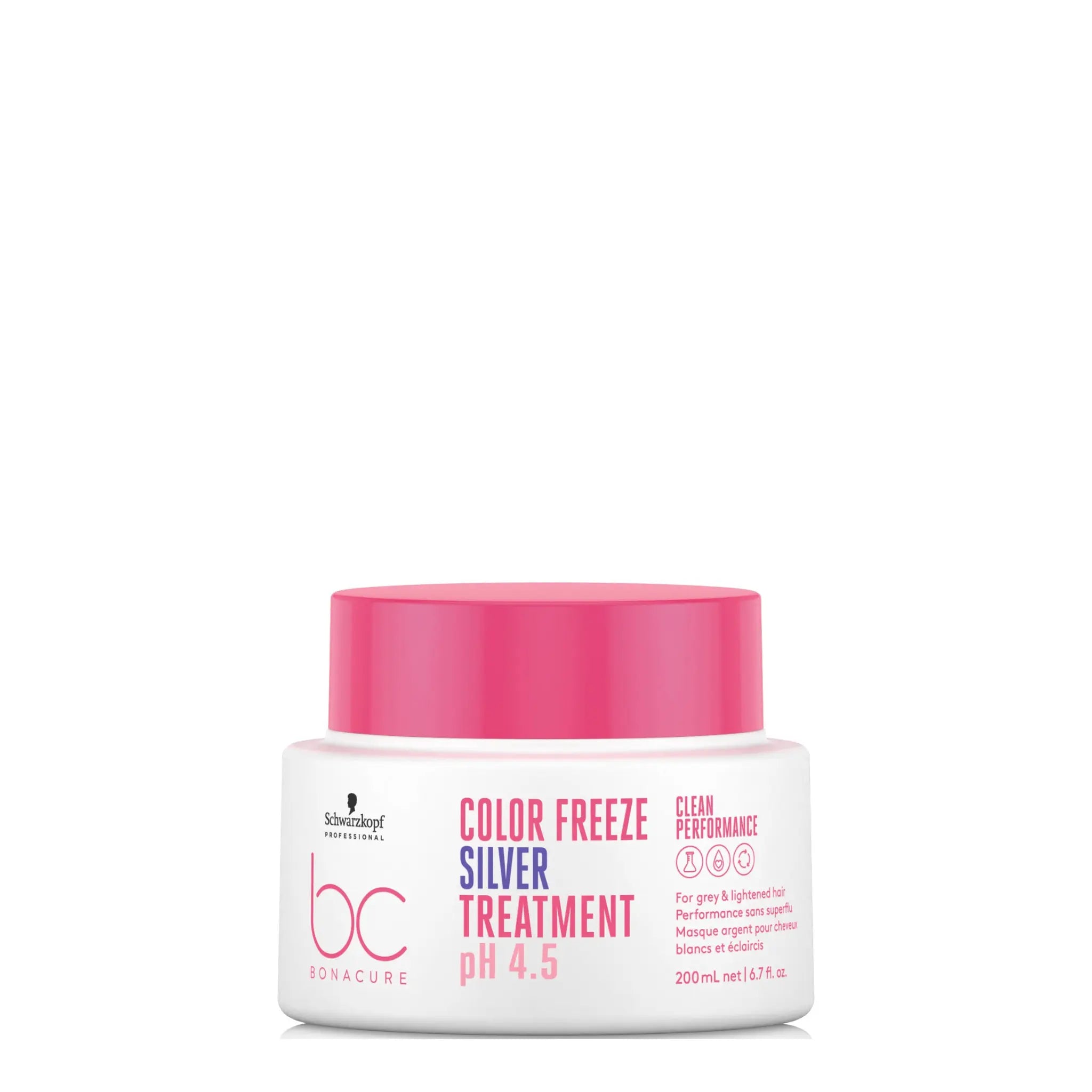 Schwarzkopf BC BONACURE CLEAN PERFORMANCE PH 4.5 COLOR FREEZE SILVER TREATMENT