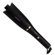 Black hair styling tool with 'Silver Bullet' branding on a white background