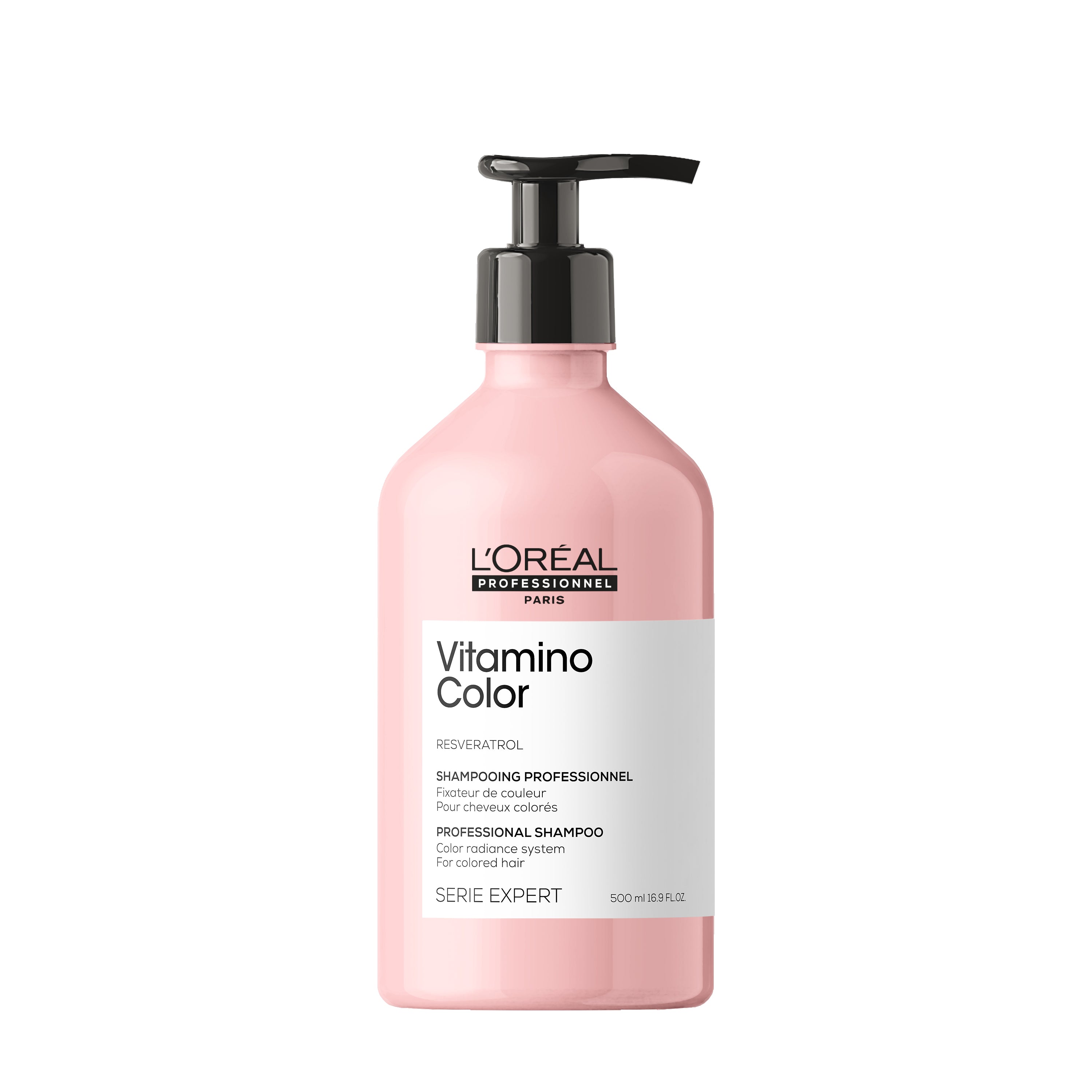 L'Oreal Vitamino Color shampoo bottle