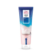 Wella Color Fresh Mask blue tube with pink cream on a white background
