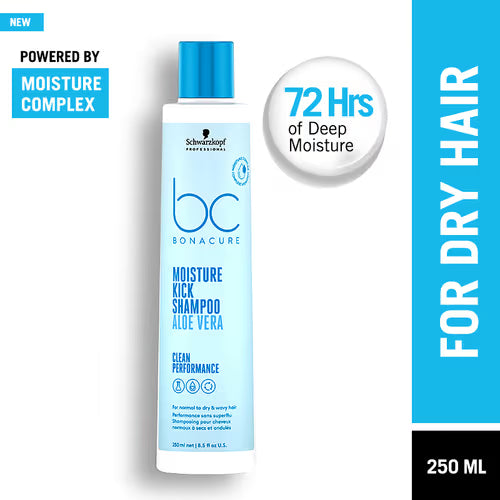 SCHWARZKOPF BC BONACURE CLEAN PERFORMANCE MOISTURE KICK SHAMPOO