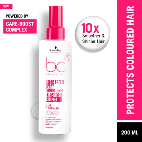 Schwarzkopf BC BONACURE CLEAN PERFORMANCE PH 4.5 COLOR FREEZE SPRAY CONDITIONER - NEW