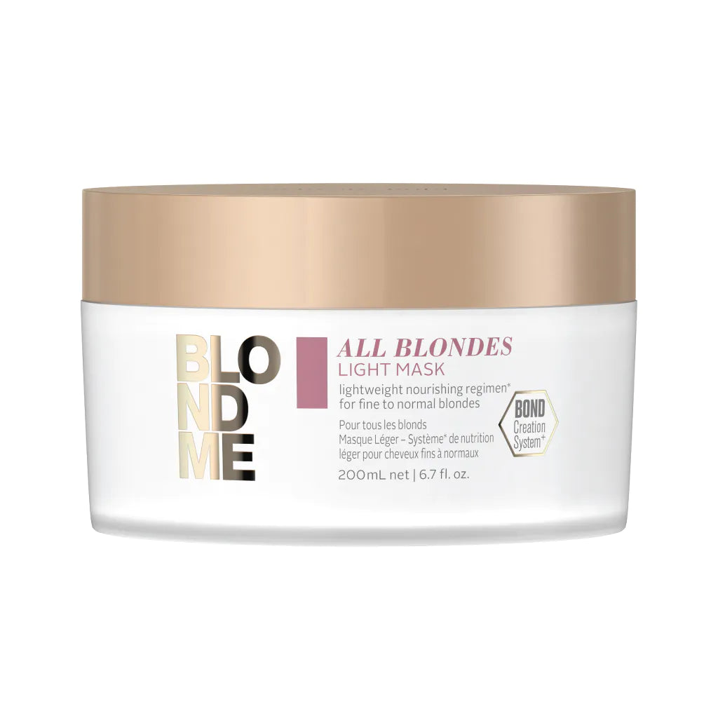 SCHWARZKOPF BLONDEME LIGHT MASK - 200ml