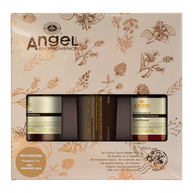 Angel Helichrysum pack with Helichrysum hair mask