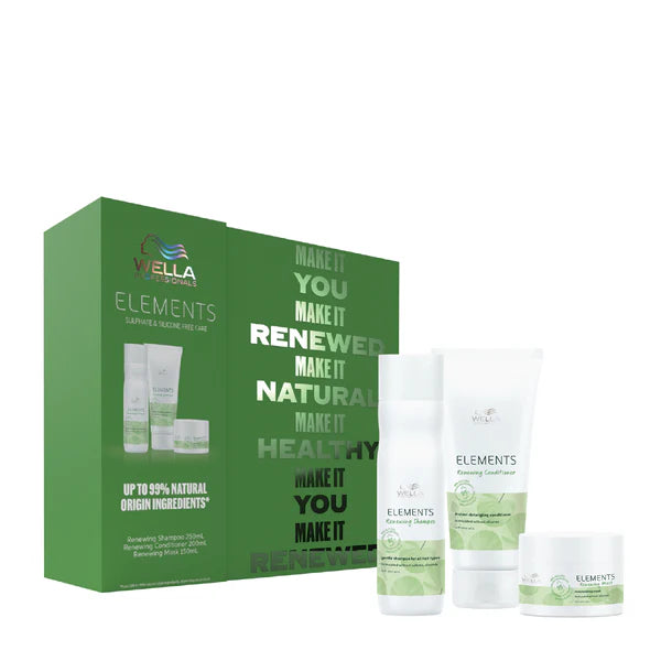 Wella Elements Renewing Trio Gift Pack