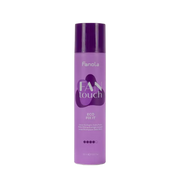 Purple bottle of Fanola Fan Touch Eco Fix It on a white background
