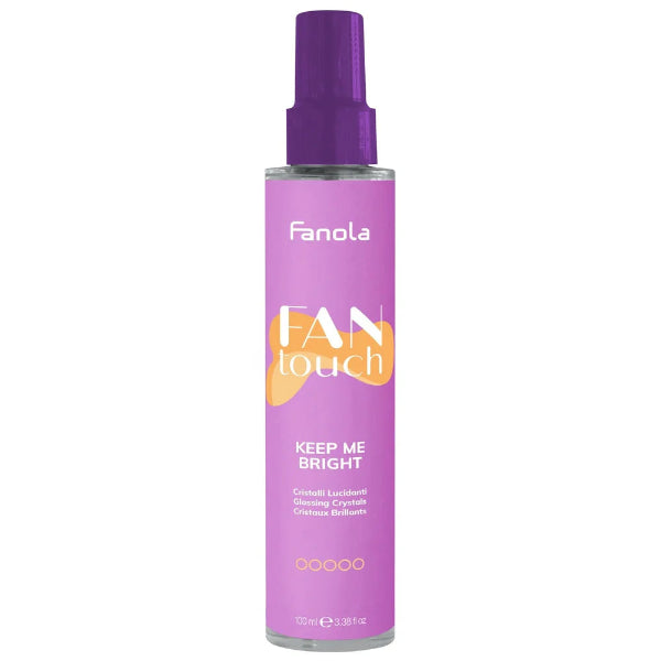 Fanola Fan Touch hair product bottle on a white background