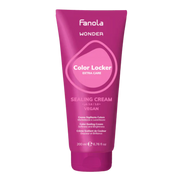 Fanola Color Locker sealing cream tube on a white background