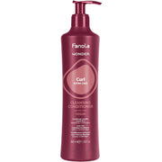 Fanola Wonder Curl Extra Care Cleansing Conditioner bottle on a white background