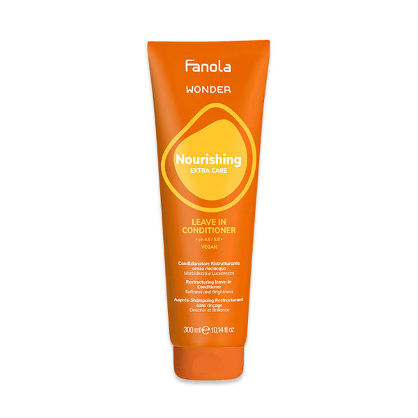 Fanola Wonder Nourishing Extra Care Leave In Conditioner tube on a white background
