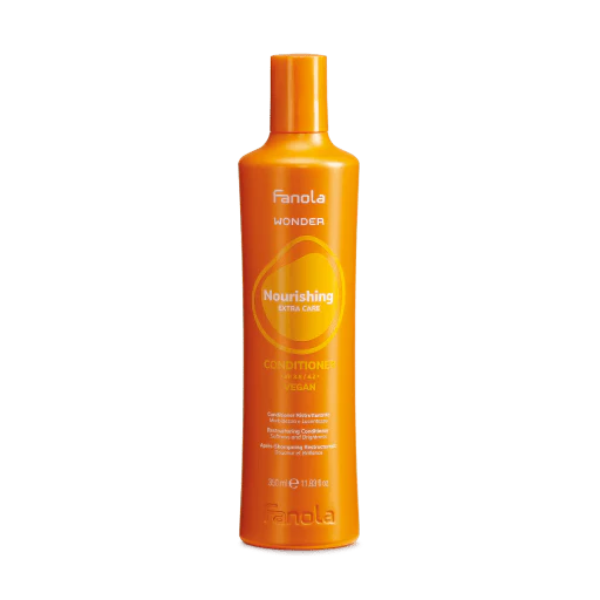 Fanola Wonder Nourishing Extra Care conditioner bottle on a white background