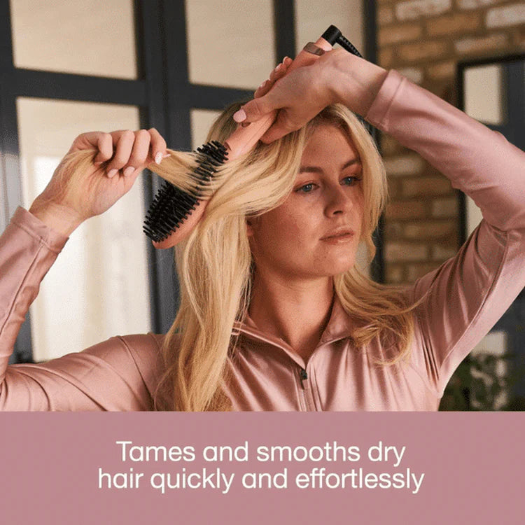 Ghd Glide Hot Air Hair Brush - Pink Peach