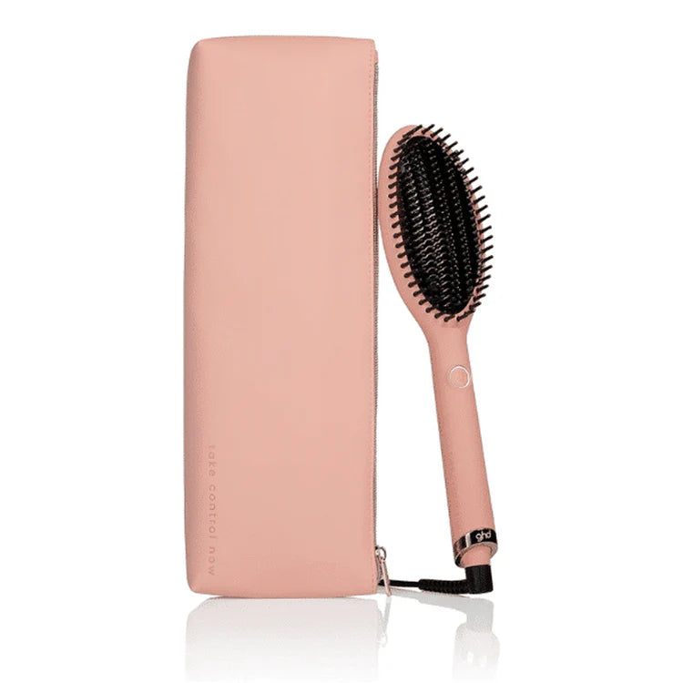 Ghd Glide Hot Air Hair Brush - Pink Peach