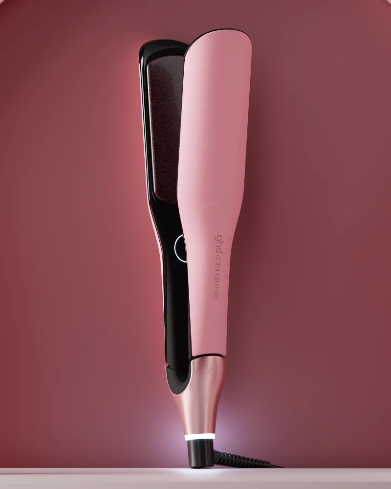 NEW GHD CHRONOS MAX  WIDE PLATE HAIR STRAIGHTENER (43MM PLATE) DUSTED PINK