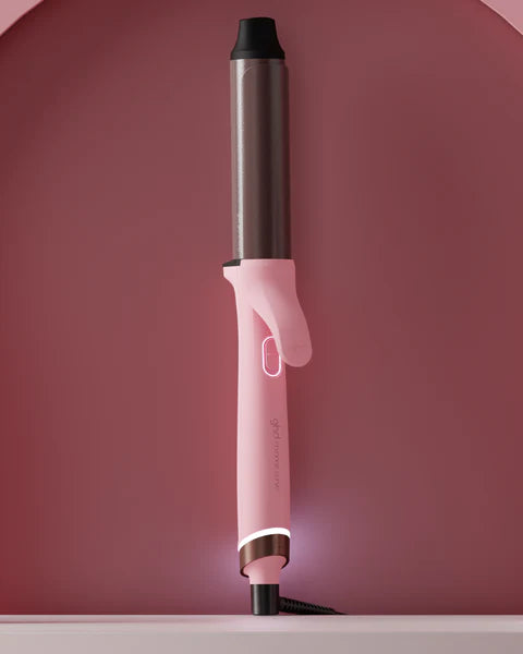 NEW GHD CHRONOS CURVE GRAND TONG (32MM BARREL) DUSTED PINK