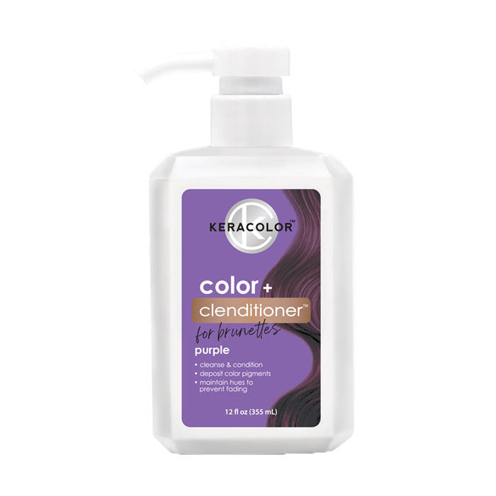 KERACOLOR Color + Clenditioner BRUNETTE PURPLE - 355ml