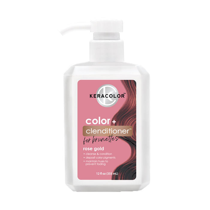 KERACOLOR Color + Clenditioner BRUNETTE ROSE GOLD - 355ml