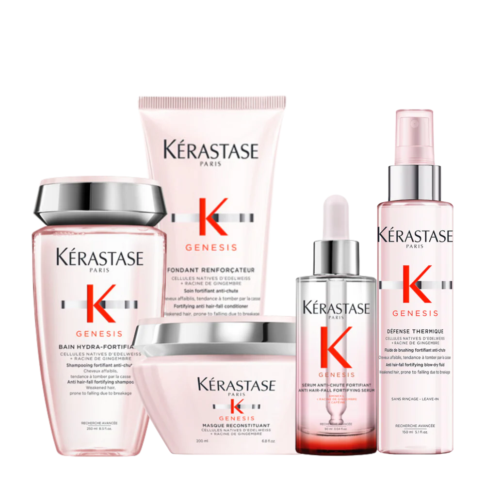 Kerastase Genesis Complete Routine Bundle - For Anti-Hair Fall