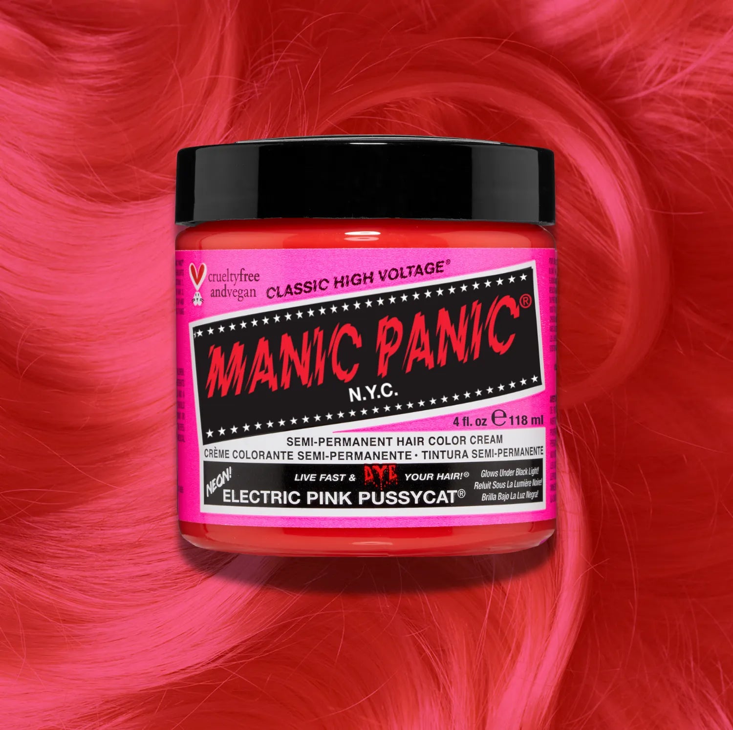 Manic Panic - Electric Pink Pussycat Classic Cream