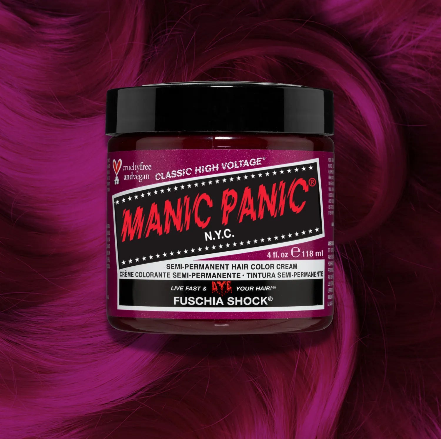 Manic Panic - Fuschia Shock Classic Cream
