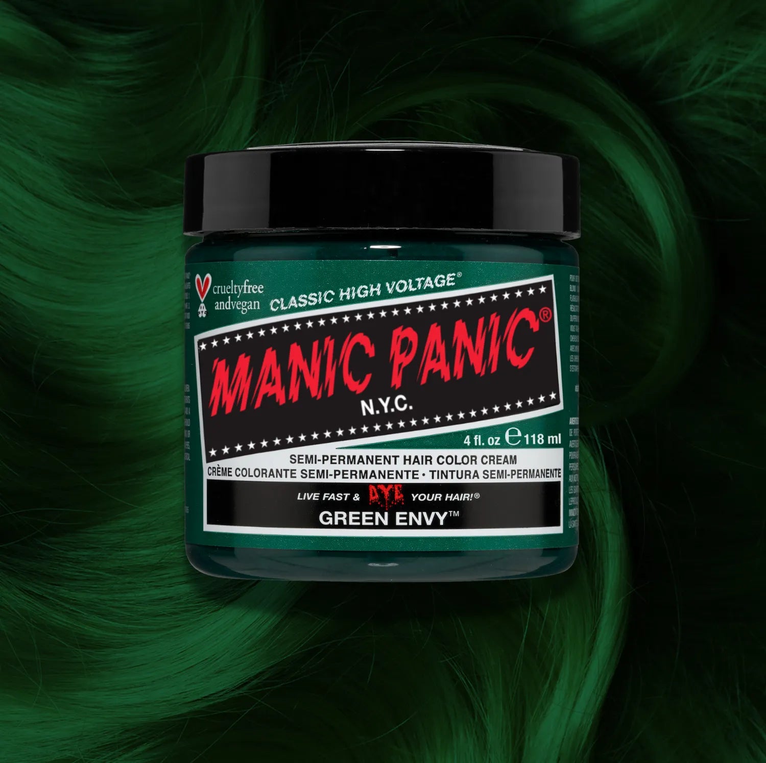 Manic Panic - Green Envy Amplified Bottle