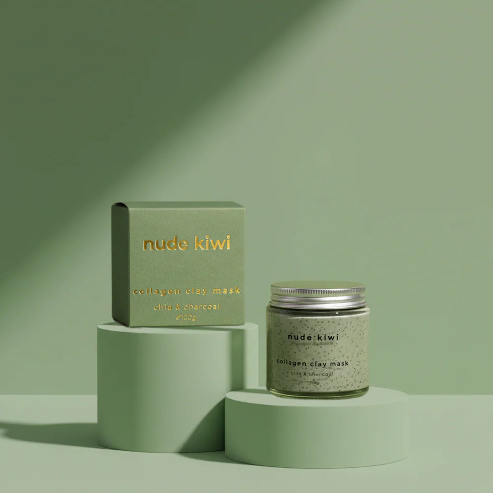 Nude Kiwi Collagen Clay Mask