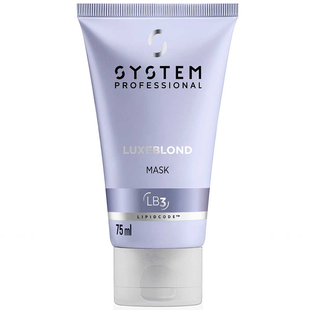 SYSTEM PROFESSIONAL LUXEBLOND REGENERATING COOL BLONDE MASK 75ML