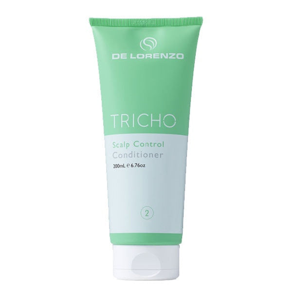 De Lorenzo Tricho Scalp Control Conditioner tube on a white background