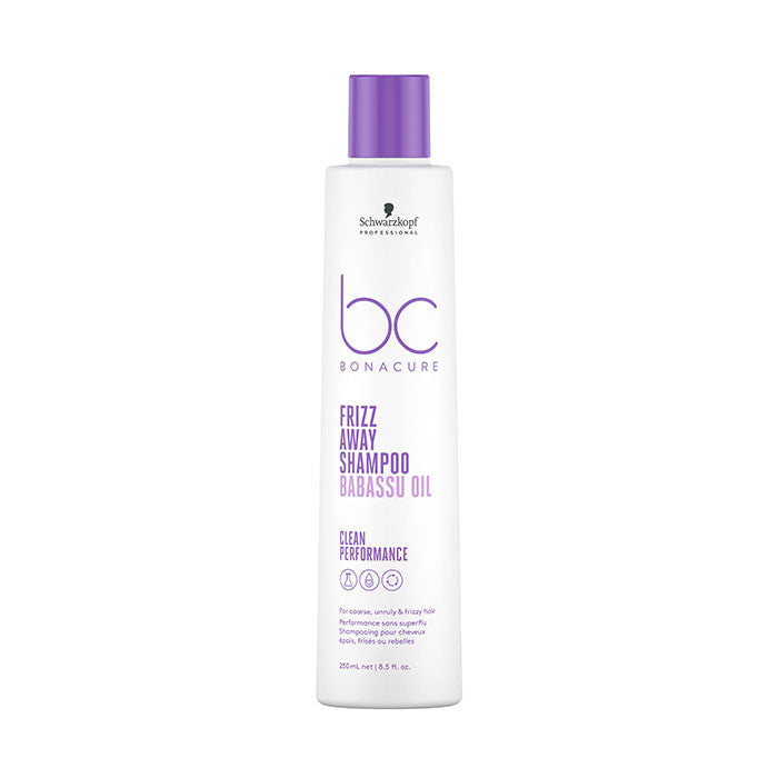 SCHWARZKOPF BC BONACURE CLEAN PERFORMANCE FRIZZ AWAY SHAMPOO