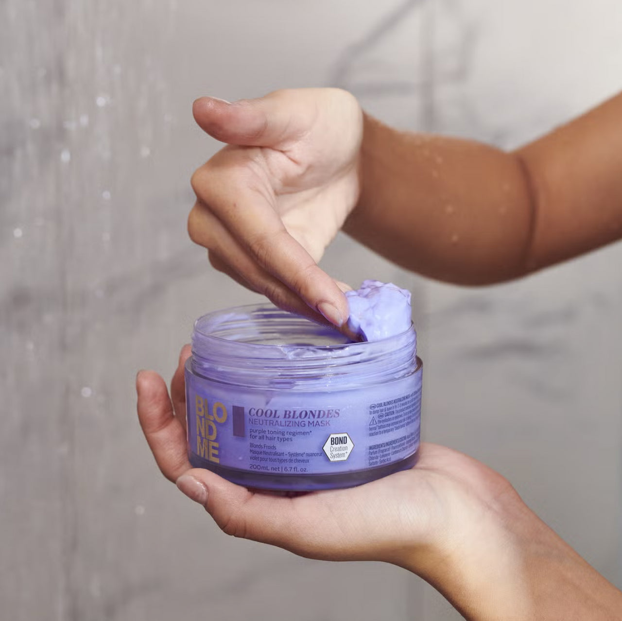 SCHWARZKOPF BLONDEME COOL BLONDE MASK - 200ml