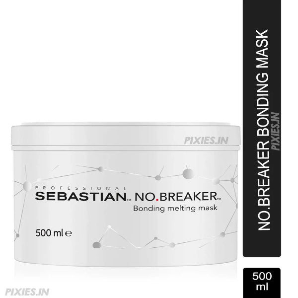 Sebastian No.Breaker bonding melting mask container with branding on a white background
