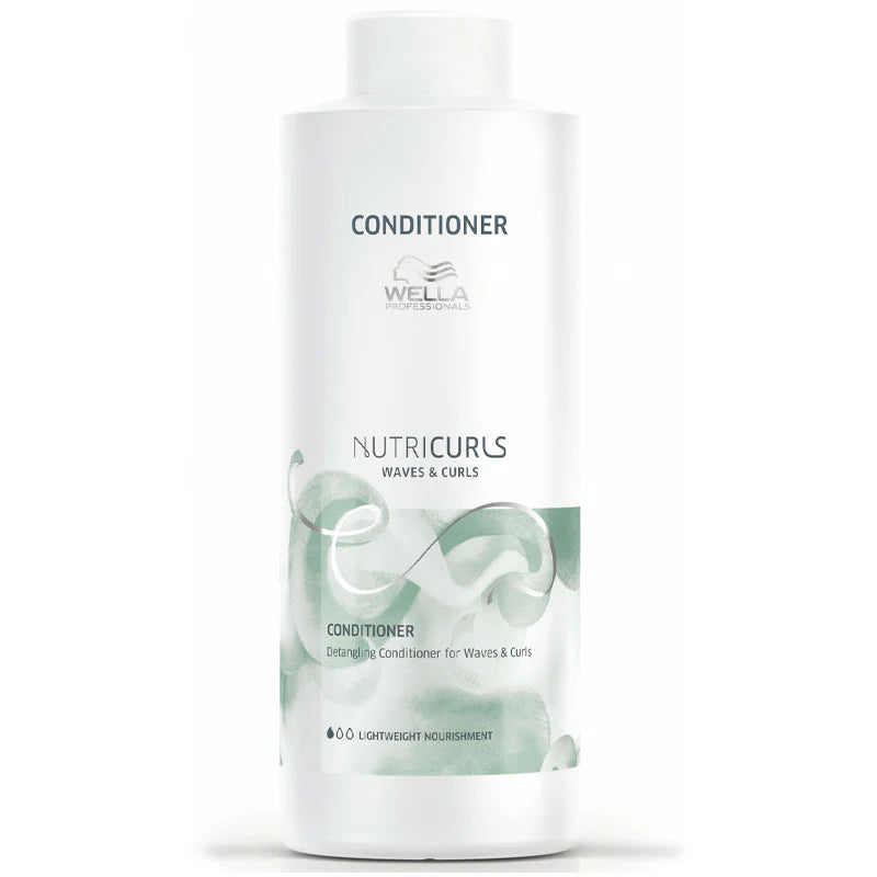 WELLA NUTRICURLS DETANGLING CONDITIONER 1000ML