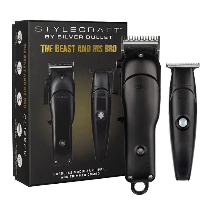 StyleCraft by Silver Bullet The Beast and His Bro Clipper Trimmer Combo