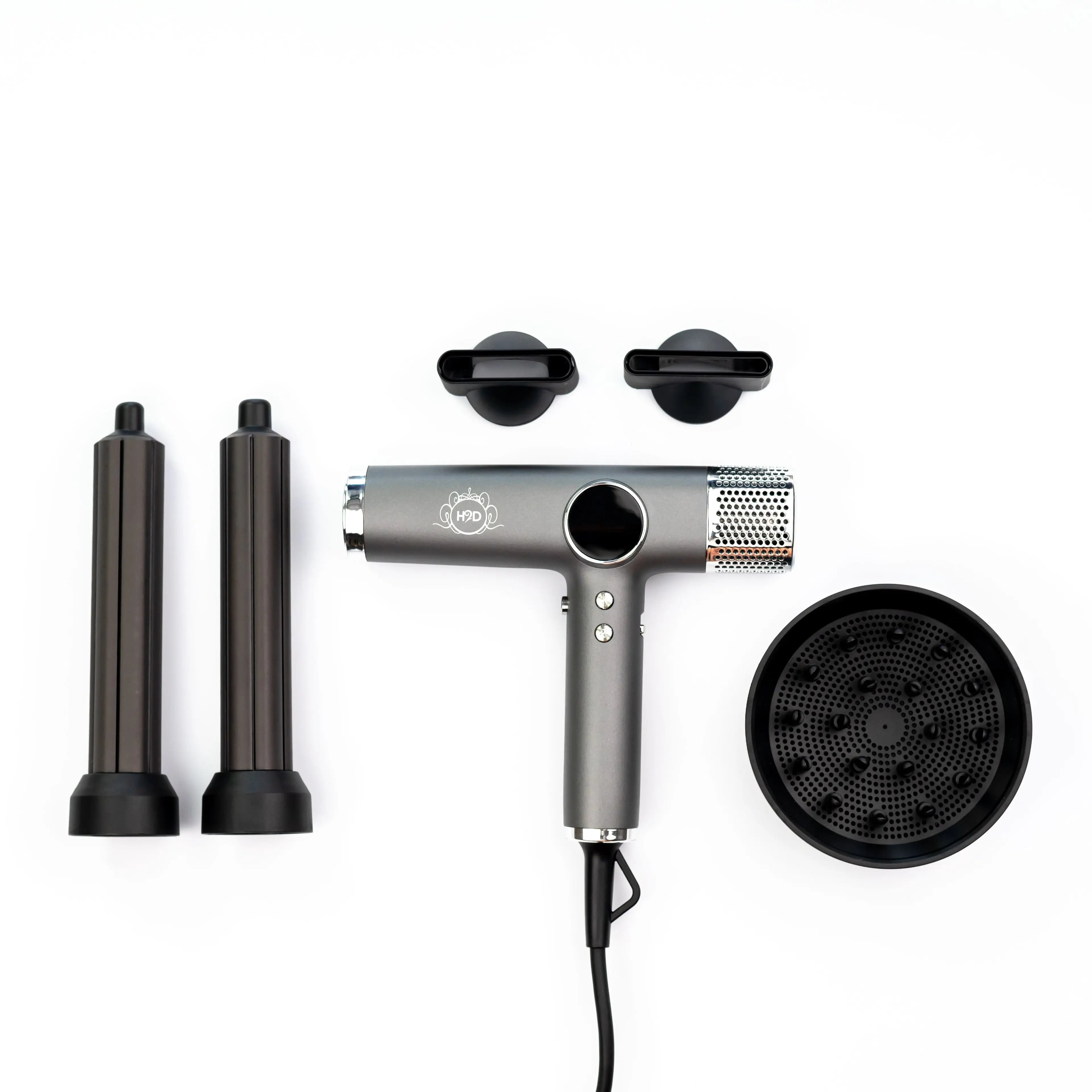 HAIR2DAY H2D Xtreme 4 in 1 Hair Dryer + Styler - Black