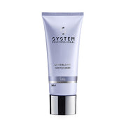System Professional LuxeBlond hair moisturizer tube on a white background